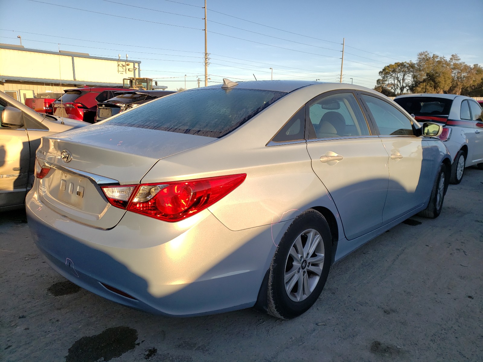 Photo 3 VIN: 5NPEB4AC9DH719059 - HYUNDAI SONATA GLS 