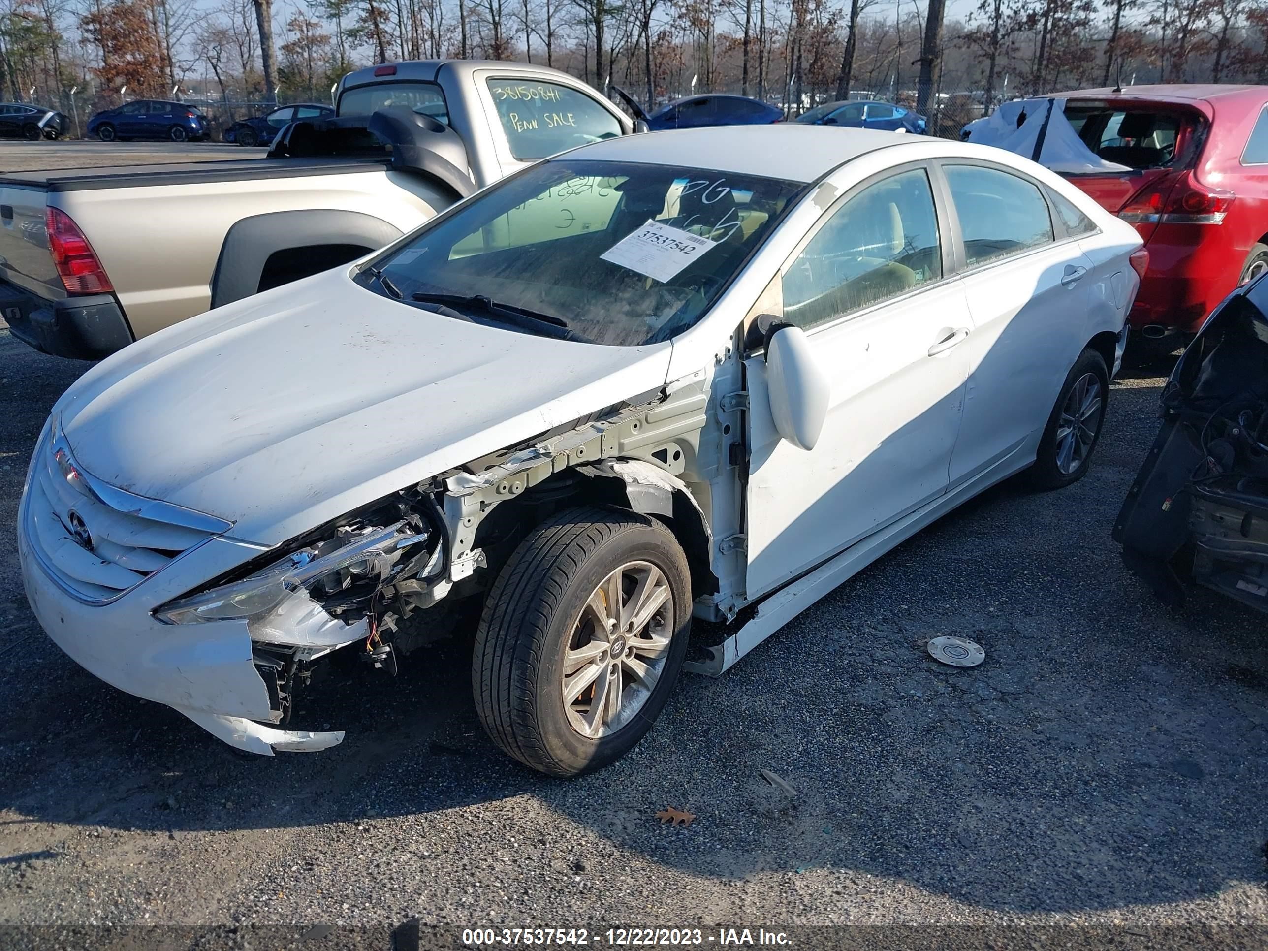 Photo 1 VIN: 5NPEB4AC9DH721166 - HYUNDAI SONATA 