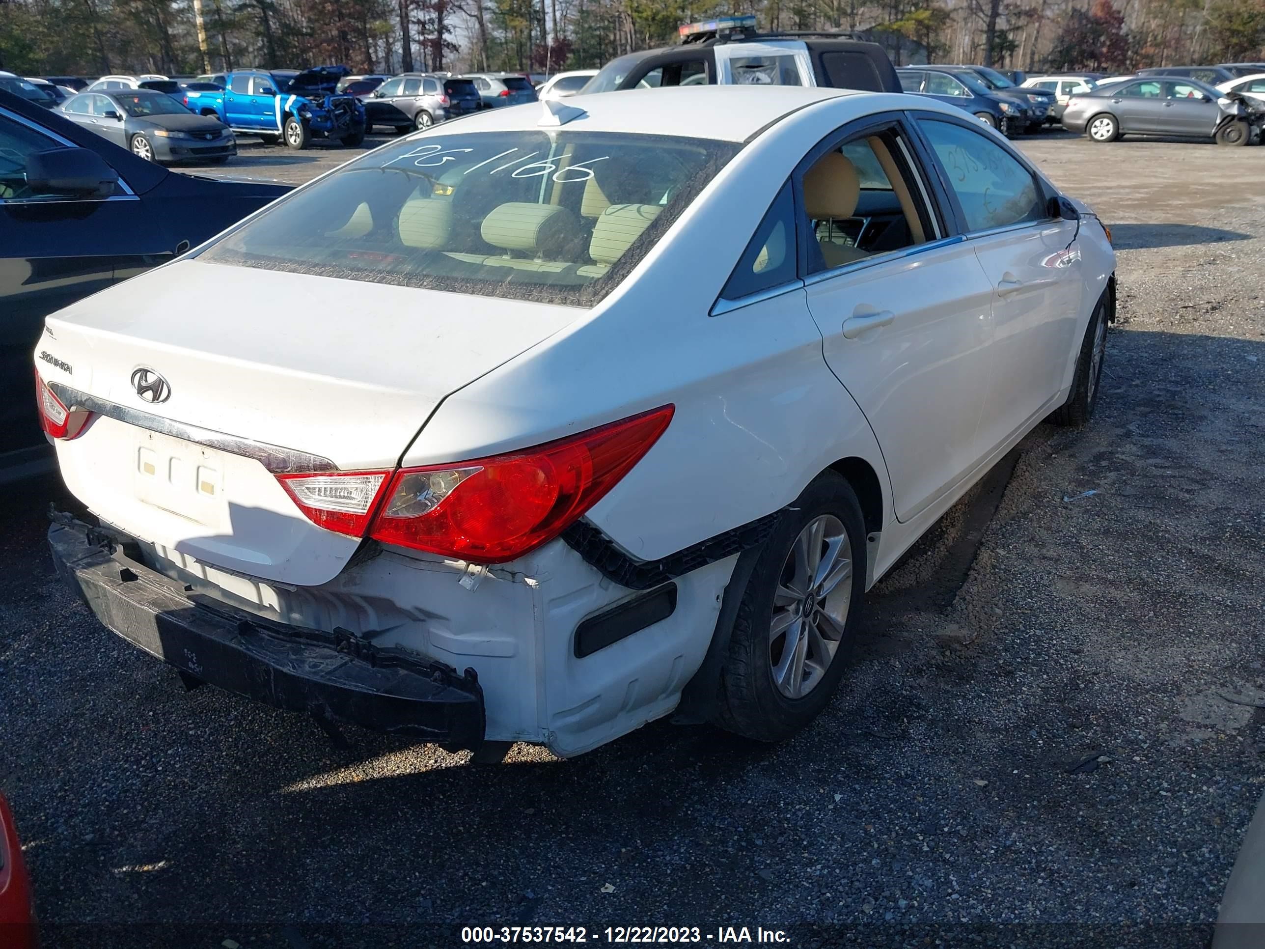 Photo 3 VIN: 5NPEB4AC9DH721166 - HYUNDAI SONATA 