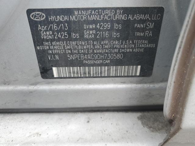 Photo 11 VIN: 5NPEB4AC9DH730580 - HYUNDAI SONATA 