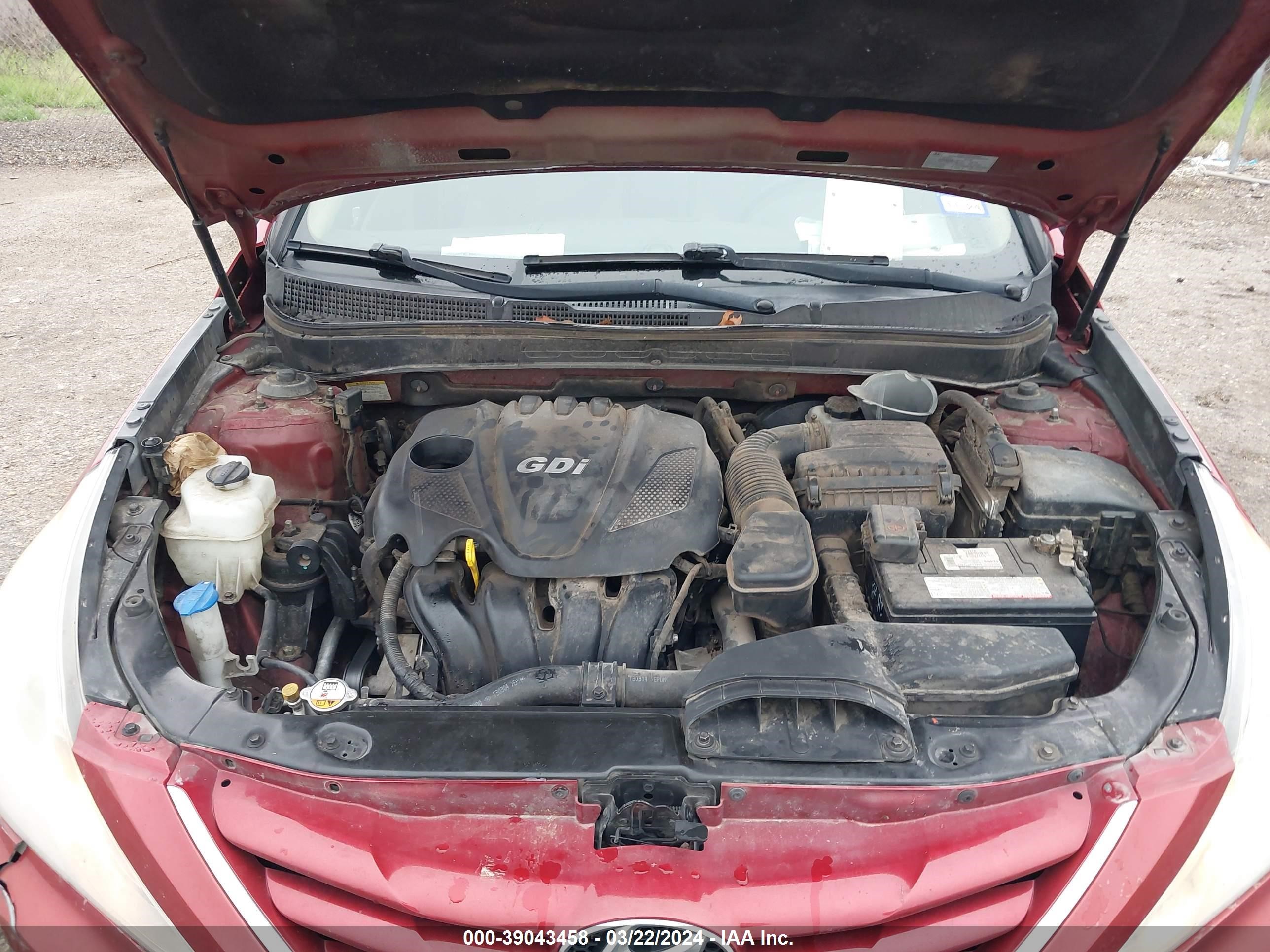 Photo 9 VIN: 5NPEB4AC9DH741952 - HYUNDAI SONATA 