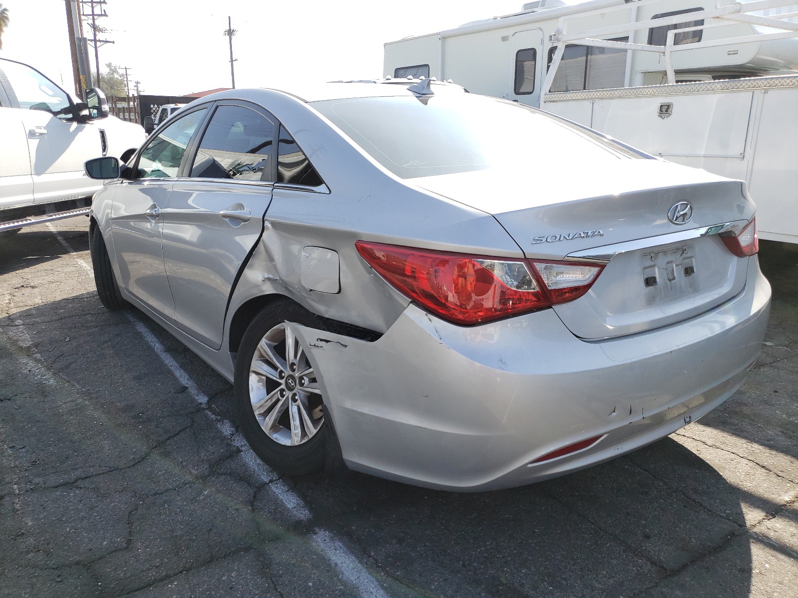 Photo 2 VIN: 5NPEB4AC9DH742955 - HYUNDAI SONATA GLS 