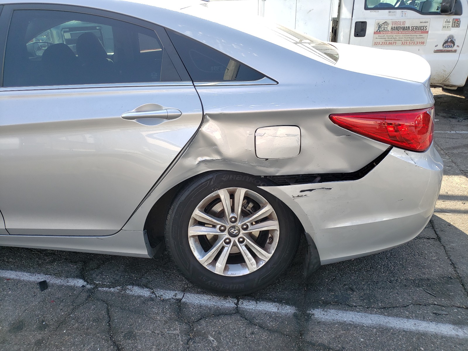 Photo 8 VIN: 5NPEB4AC9DH742955 - HYUNDAI SONATA GLS 