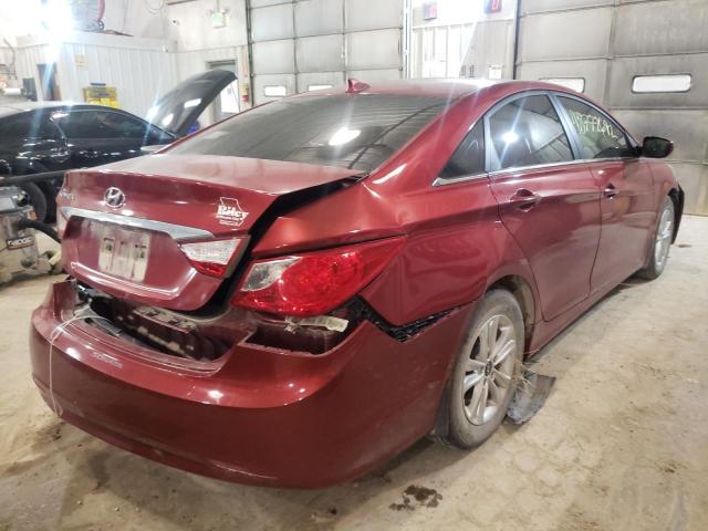 Photo 3 VIN: 5NPEB4AC9DH794845 - HYUNDAI SONATA GLS 