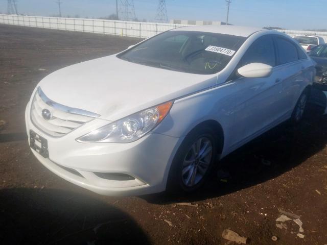 Photo 1 VIN: 5NPEB4AC9DH798748 - HYUNDAI SONATA GLS 