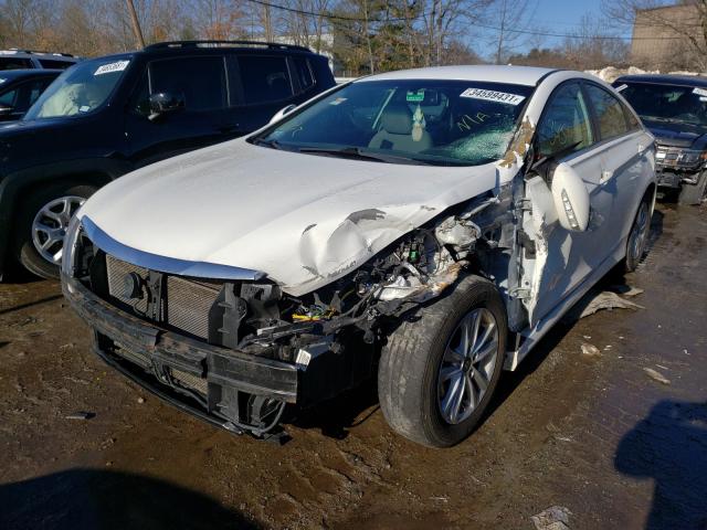 Photo 1 VIN: 5NPEB4AC9EH814853 - HYUNDAI SONATA GLS 