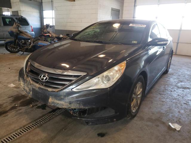 Photo 1 VIN: 5NPEB4AC9EH816697 - HYUNDAI SONATA GLS 