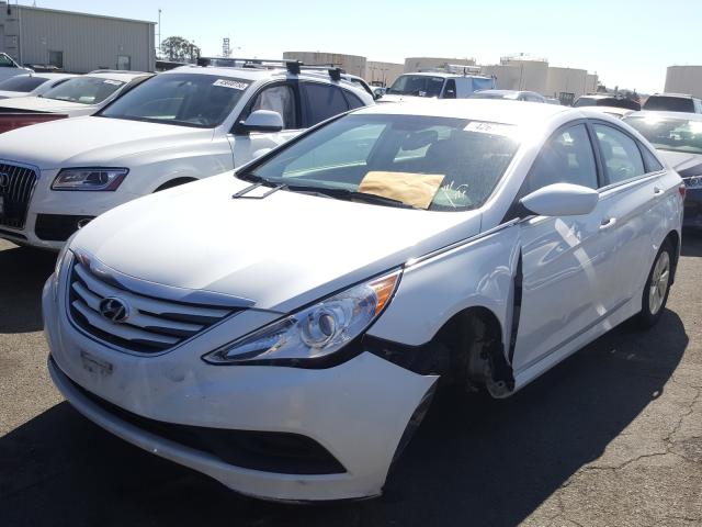 Photo 1 VIN: 5NPEB4AC9EH827151 - HYUNDAI SONATA GLS 