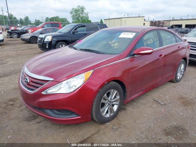 Photo 1 VIN: 5NPEB4AC9EH828039 - HYUNDAI SONATA 