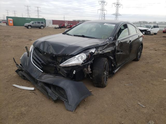 Photo 1 VIN: 5NPEB4AC9EH835007 - HYUNDAI SONATA GLS 