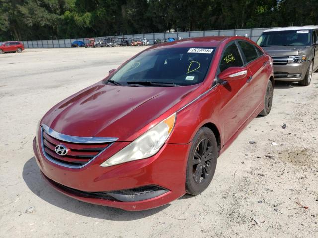 Photo 1 VIN: 5NPEB4AC9EH835864 - HYUNDAI SONATA GLS 