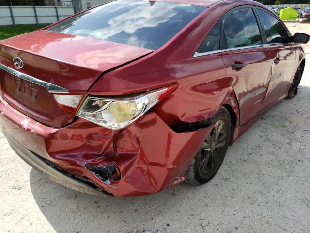 Photo 8 VIN: 5NPEB4AC9EH835864 - HYUNDAI SONATA GLS 