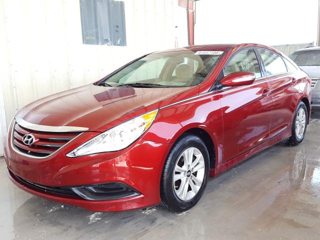 Photo 1 VIN: 5NPEB4AC9EH836884 - HYUNDAI SONATA GLS 