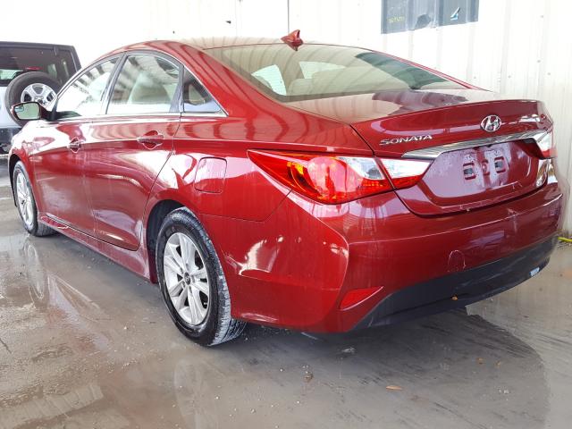 Photo 2 VIN: 5NPEB4AC9EH836884 - HYUNDAI SONATA GLS 