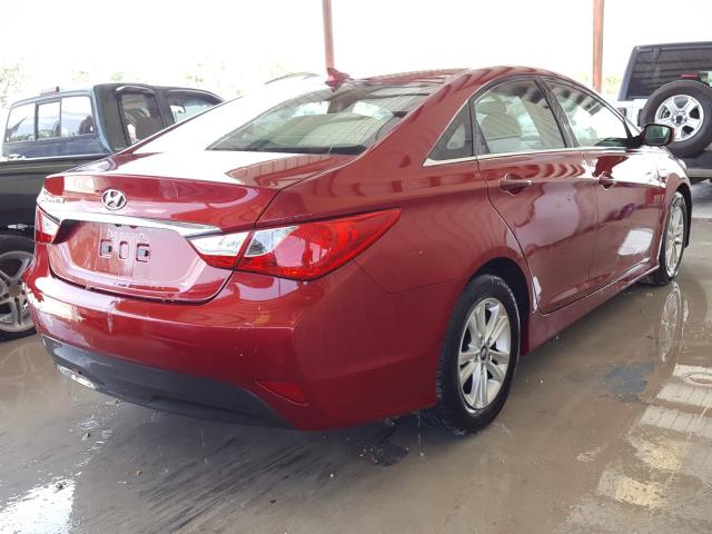 Photo 3 VIN: 5NPEB4AC9EH836884 - HYUNDAI SONATA GLS 