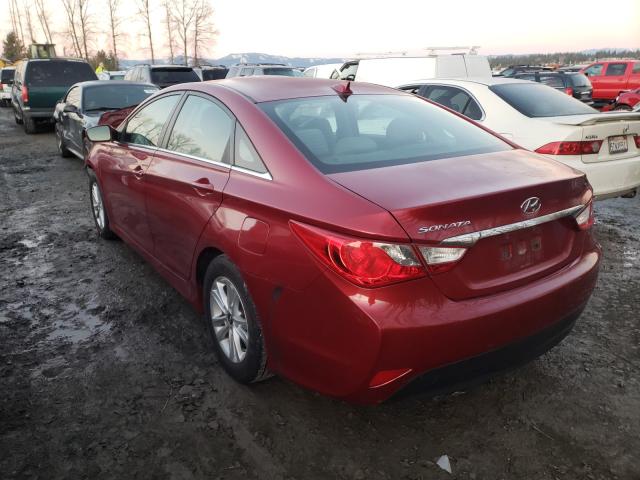 Photo 2 VIN: 5NPEB4AC9EH839655 - HYUNDAI SONATA GLS 