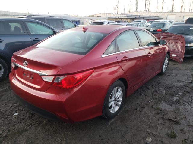 Photo 3 VIN: 5NPEB4AC9EH839655 - HYUNDAI SONATA GLS 