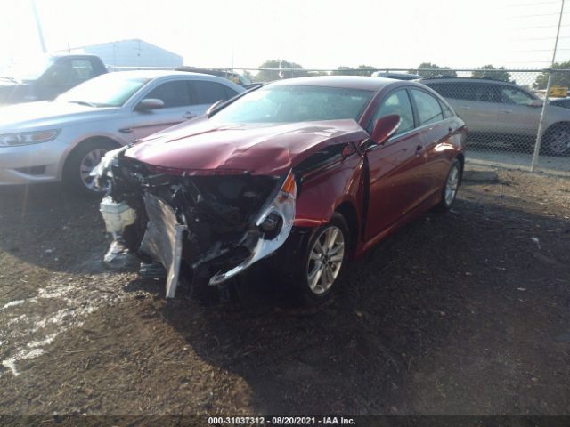 Photo 1 VIN: 5NPEB4AC9EH846976 - HYUNDAI SONATA 