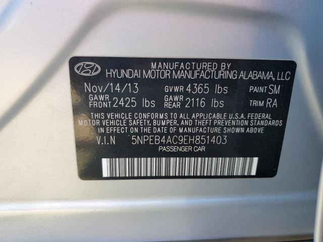 Photo 11 VIN: 5NPEB4AC9EH851403 - HYUNDAI SONATA 