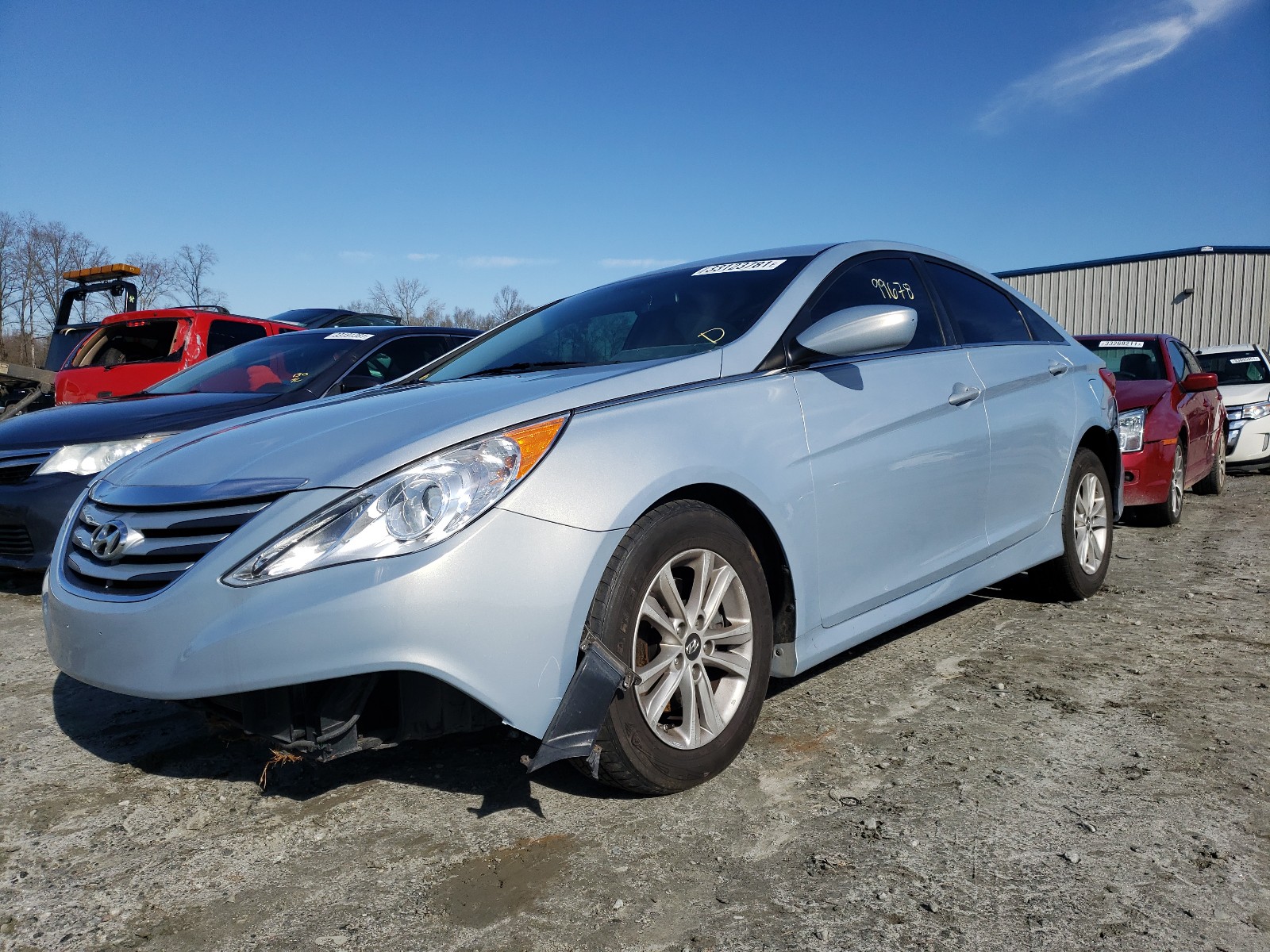 Photo 1 VIN: 5NPEB4AC9EH852941 - HYUNDAI SONATA GLS 