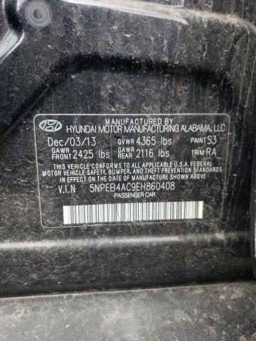 Photo 11 VIN: 5NPEB4AC9EH860408 - HYUNDAI SONATA GLS 