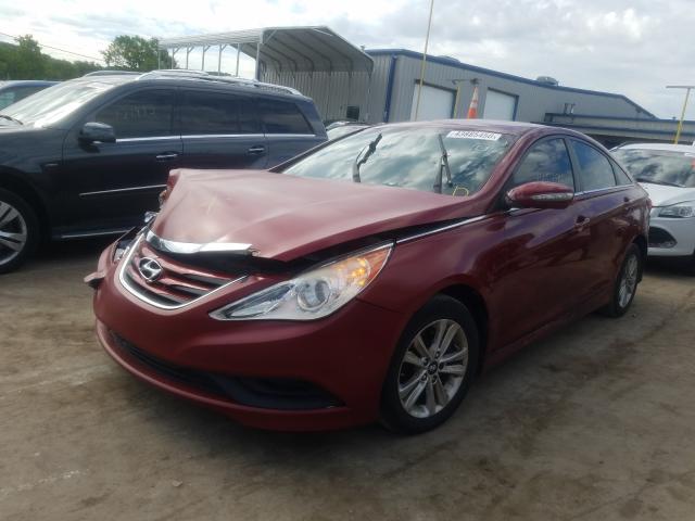 Photo 1 VIN: 5NPEB4AC9EH861039 - HYUNDAI SONATA GLS 