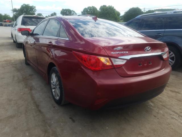 Photo 2 VIN: 5NPEB4AC9EH861039 - HYUNDAI SONATA GLS 