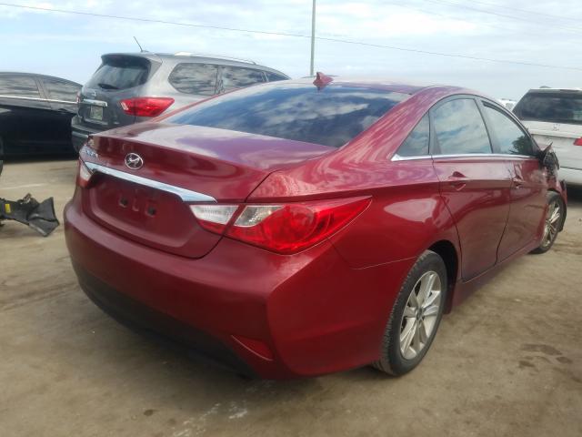 Photo 3 VIN: 5NPEB4AC9EH861039 - HYUNDAI SONATA GLS 