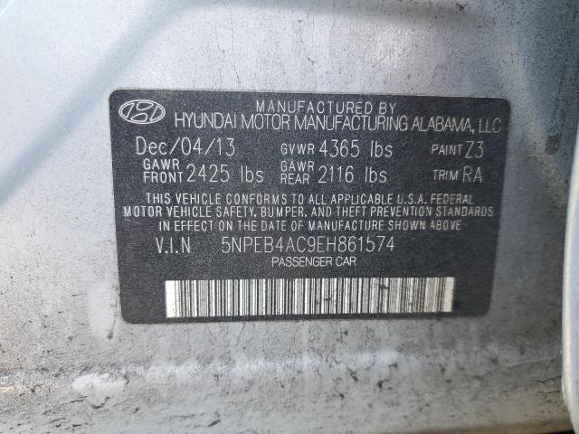 Photo 11 VIN: 5NPEB4AC9EH861574 - HYUNDAI SONATA 