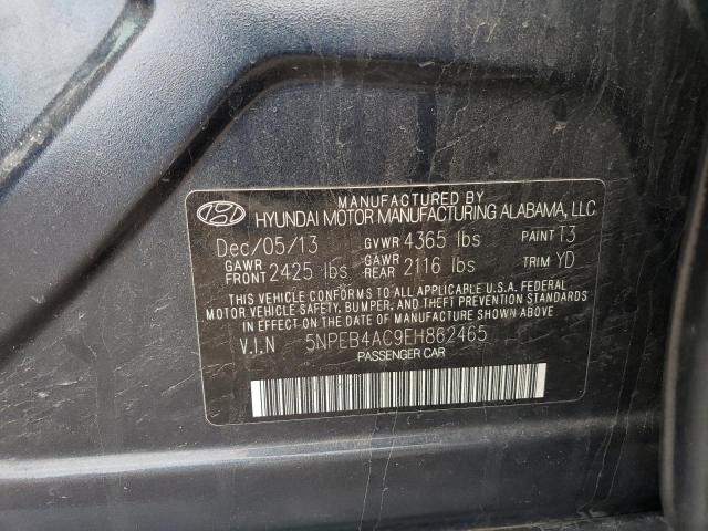 Photo 11 VIN: 5NPEB4AC9EH862465 - HYUNDAI SONATA GLS 