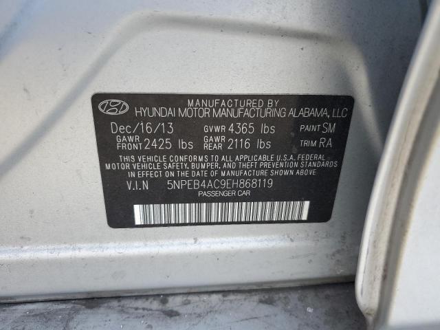 Photo 11 VIN: 5NPEB4AC9EH868119 - HYUNDAI SONATA GLS 