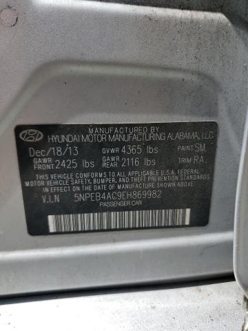 Photo 12 VIN: 5NPEB4AC9EH869982 - HYUNDAI SONATA 