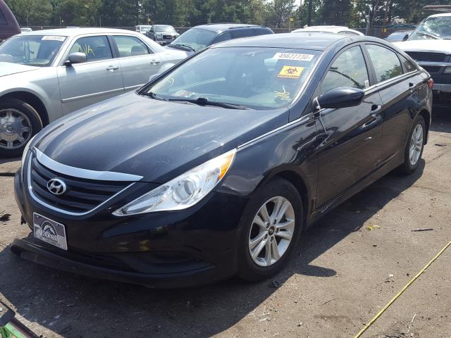 Photo 1 VIN: 5NPEB4AC9EH883767 - HYUNDAI SONATA GLS 