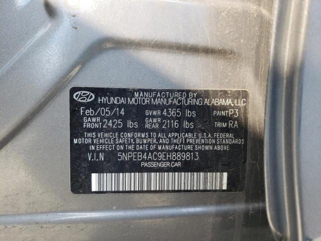 Photo 11 VIN: 5NPEB4AC9EH889813 - HYUNDAI SONATA GLS 