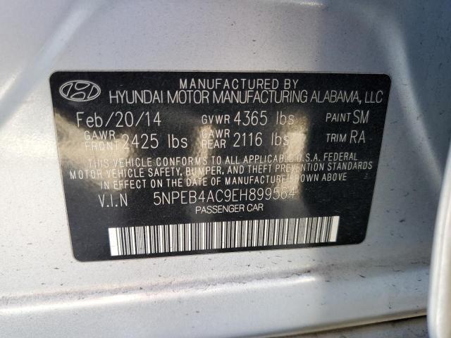 Photo 11 VIN: 5NPEB4AC9EH899564 - HYUNDAI SONATA GLS 