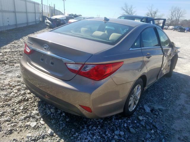 Photo 3 VIN: 5NPEB4AC9EH899595 - HYUNDAI SONATA GLS 