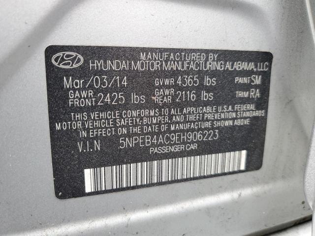 Photo 11 VIN: 5NPEB4AC9EH906223 - HYUNDAI SONATA GLS 