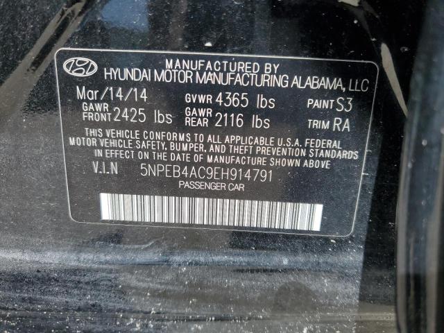 Photo 11 VIN: 5NPEB4AC9EH914791 - HYUNDAI SONATA GLS 