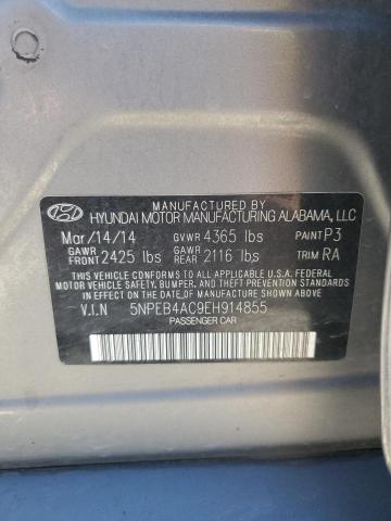 Photo 12 VIN: 5NPEB4AC9EH914855 - HYUNDAI SONATA 