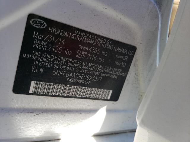 Photo 11 VIN: 5NPEB4AC9EH923927 - HYUNDAI SONATA GLS 