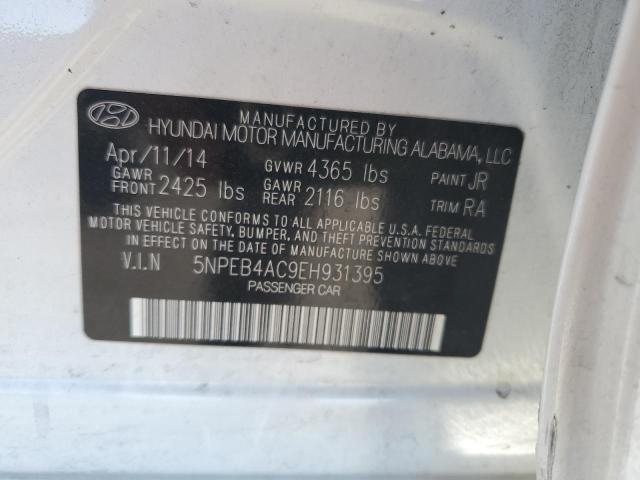 Photo 12 VIN: 5NPEB4AC9EH931395 - HYUNDAI SONATA GLS 