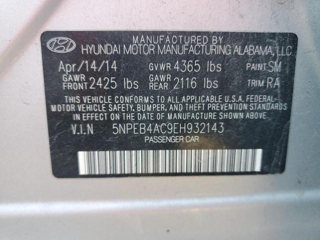 Photo 11 VIN: 5NPEB4AC9EH932143 - HYUNDAI SONATA 