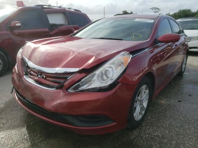 Photo 1 VIN: 5NPEB4AC9EH936015 - HYUNDAI SONATA GLS 