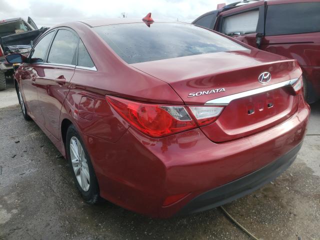 Photo 2 VIN: 5NPEB4AC9EH936015 - HYUNDAI SONATA GLS 