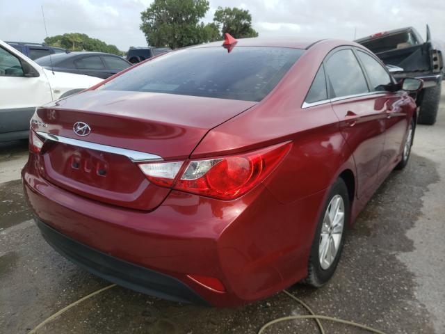 Photo 3 VIN: 5NPEB4AC9EH936015 - HYUNDAI SONATA GLS 