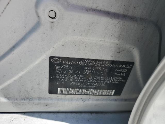 Photo 11 VIN: 5NPEB4AC9EH940730 - HYUNDAI SONATA GLS 