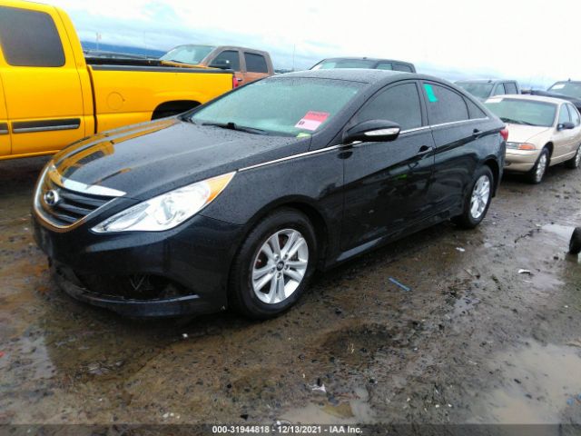 Photo 1 VIN: 5NPEB4AC9EH941392 - HYUNDAI SONATA 