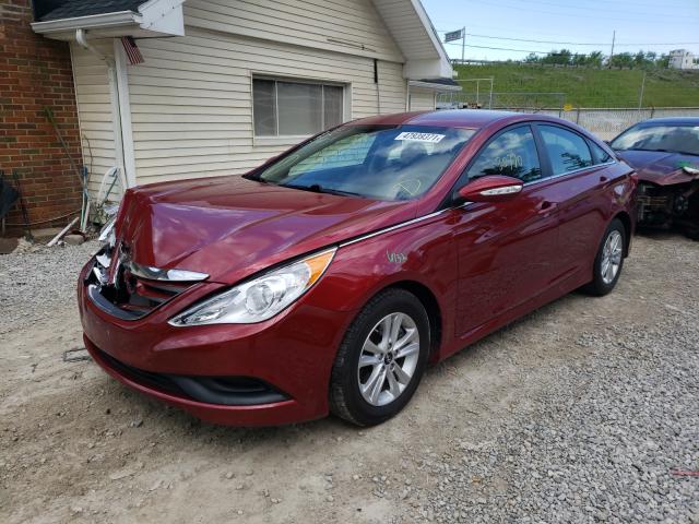 Photo 1 VIN: 5NPEB4AC9EH942798 - HYUNDAI SONATA GLS 