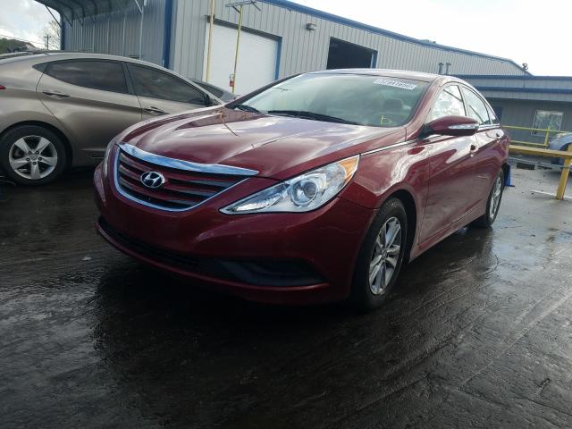 Photo 1 VIN: 5NPEB4AC9EH944647 - HYUNDAI SONATA GLS 