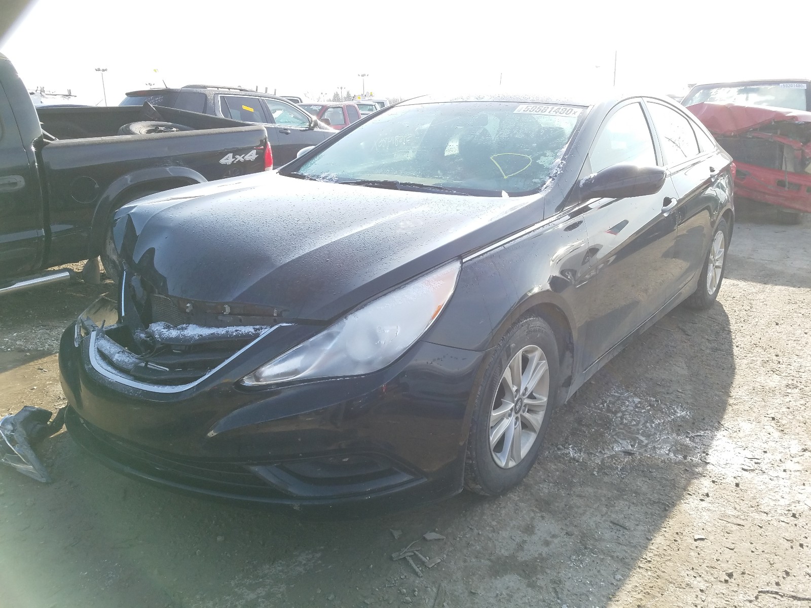 Photo 1 VIN: 5NPEB4ACXBH015529 - HYUNDAI SONATA GLS 